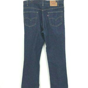 Vintage Levi's 517 Mens Dark Blue Jeans USA 36x34